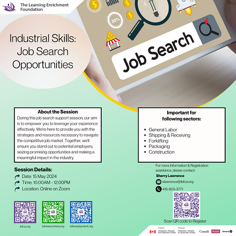 Industrial Skills: Job Search Opportunities
